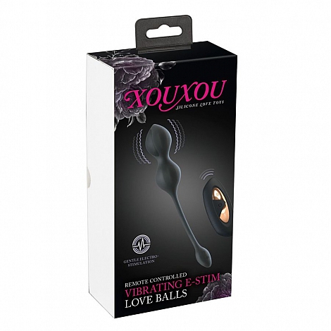 Вагинальные шарики с электростимуляцией XouXou E-Stim Love Balls