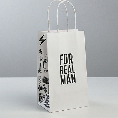 Подарочный пакет For real men