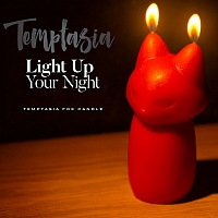 BDSM-свеча на основе соевого масла Temptasia Fox Drip Candle