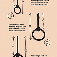 Набор уретральных массажеров Vanilla Spin