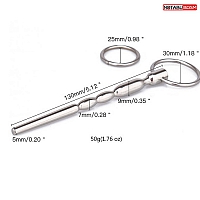 Расширитель уретры из металла, 13 см