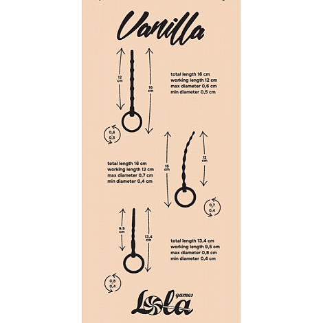 Набор уретральных массажеров Vanilla Twist