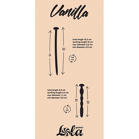 Набор уретральных массажеров Vanilla Bolt