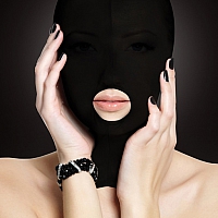 Депривационная маска-шлем с отверстием для рта Submission Mask