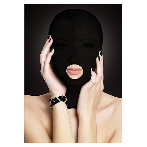 Депривационная маска-шлем с отверстием для рта Submission Mask