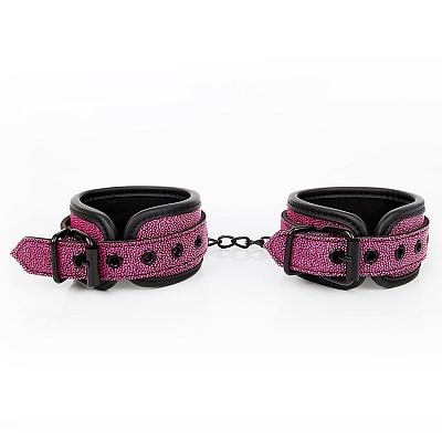 Наручники розовые Fantasy Snake Skin Cuffs