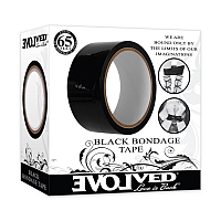 Самоклеящаяся лента для связывания Bondage Tape Black