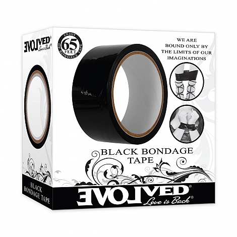 Самоклеящаяся лента для связывания Bondage Tape Black