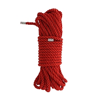 Веревка для бондажа нейлоновая красная Blaze Deluxe, 10 м