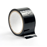 Скотч-лента для бондажа Bondage Tape черная, 20 м
