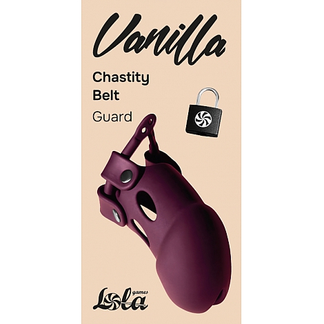 Пояс верности Guard Vanilla Wine Red