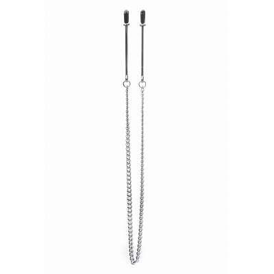 Зажимы на соски с цепочкой Pincette Nipple Clamps