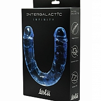 Прозрачный дилдо Intergalactic Infinity, 33 см