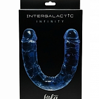Прозрачный дилдо Intergalactic Infinity, 33 см