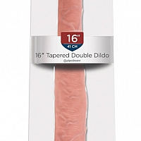 Фаллоимитатор реалистик двухголовый King Cock Tapered Double Dildo