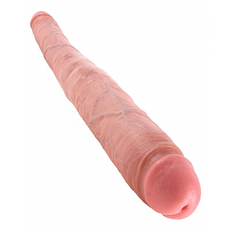Фаллоимитатор реалистик двухголовый King Cock Tapered Double Dildo