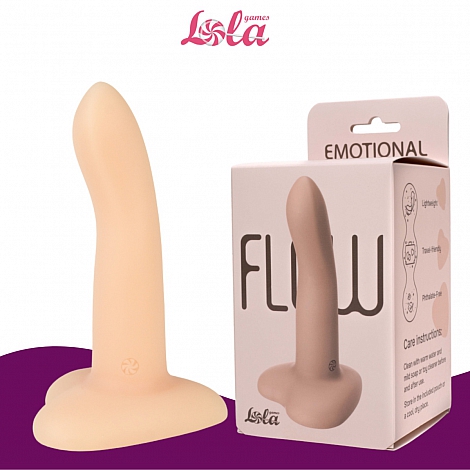 Нереалистичный дилдо из мягкого силикона Emotional Flesh