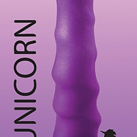 Нереалистичный дилдо Unicorn Purple