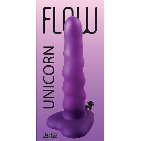 Нереалистичный дилдо Unicorn Purple