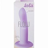 Нереалистичный дилдо Flow Stray Purple