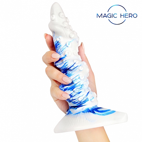 Фантазийный фаллоимитатор необычной формы Magic Hero, 22 см