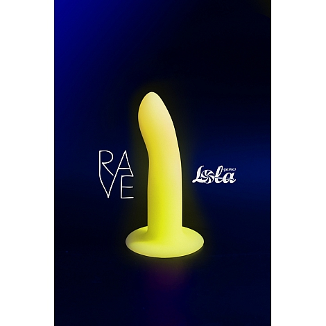 Светящийся в темноте дилдо Rave Light Keeper