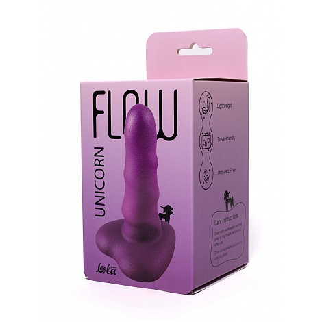 Нереалистичный дилдо Unicorn Mini Purple