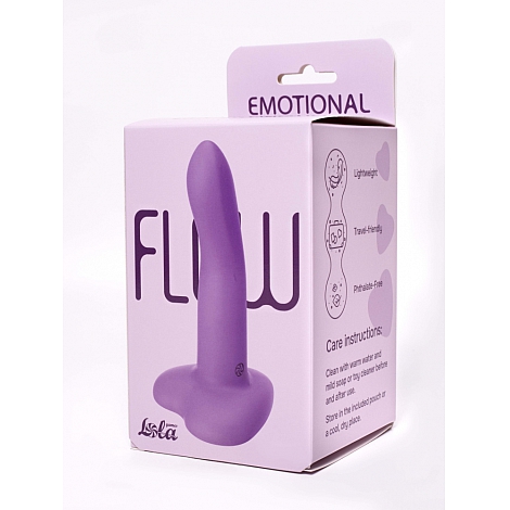 Нереалистичный дилдо Emotional Purple