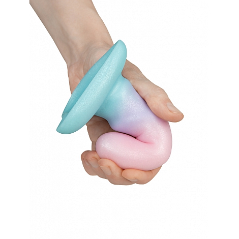 Нереалистичный дилдо Unicorn Mini Light