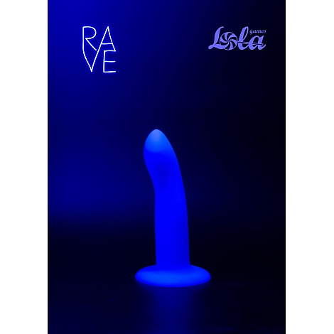 Светящийся в темноте дилдо Rave Neon Driver