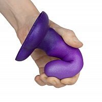 Нереалистичный дилдо Unicorn Mini Purple