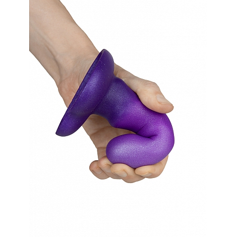 Нереалистичный дилдо Unicorn Mini Purple