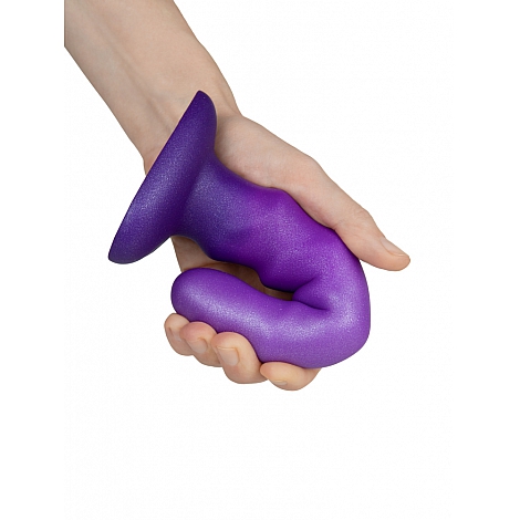 Нереалистичный дилдо Unicorn Purple