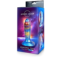 Фантазийный фаллоимитатор необычной формы Magic Hero, 21 см