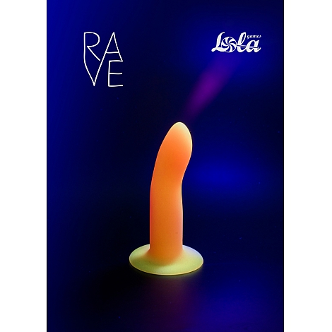 Светящийся в темноте дилдо Rave Light Keeper