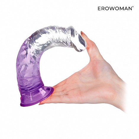 Фантазийный фаллоимитатор Erowoman, 18,5 см