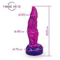 Фантазийный фаллоимитатор Magic Hero, 21 см