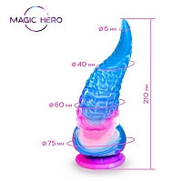 Фантазийный фаллоимитатор Magic Hero, 22 см