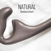 Безремневой анальный страпон Natural Seduction Black