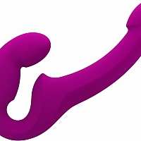 Анатомический безремневой страпон Fun Factory Share Lite фиолетовый