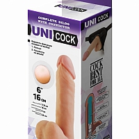 Насадка-фаллоимитатор на Harness UniCock, 18 см