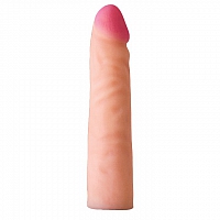 Насадка-фаллоимитатор Harness с коннектором Green Line, 17 см