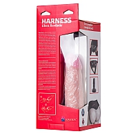 Кожаные трусики с насадкой Harness Ultra Realistic 5,5"