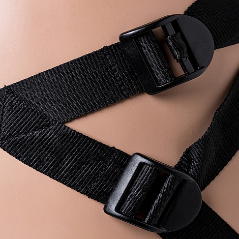 Страпон с двумя насадками Harness Series, 17 см