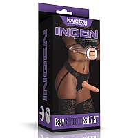 Трусики с насадкой Ingen Easy Strapon Set, 19 см