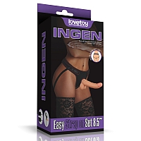 Трусики с насадкой Ingen Easy Strapon Set 8,5"