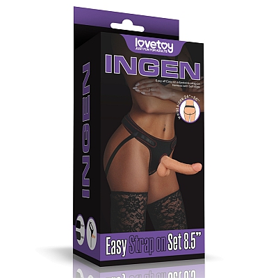Трусики с насадкой Ingen Easy Strapon Set 8,5"