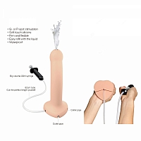 Фаллоимитатор Strap-On-Me Ejakulations Dildo Semi-Realistic Vanille, L