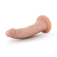 Фаллоимитатор на присоске без мошонки Blush Dr. Skin, 17,5 см