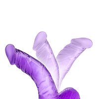 Фаллоимитатор фиолетовый на присоске Naturally Yours Mini Cock, 12 см